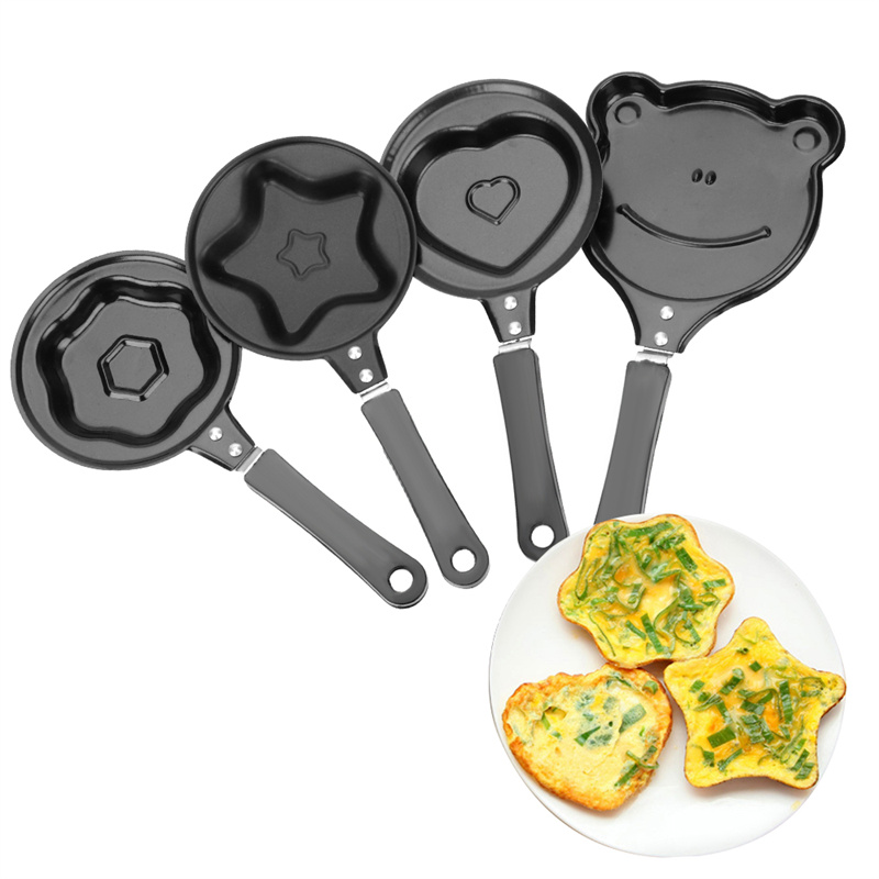 Mini Pancake Griddle - Kitchen Tools Egg Mold Pan Flip