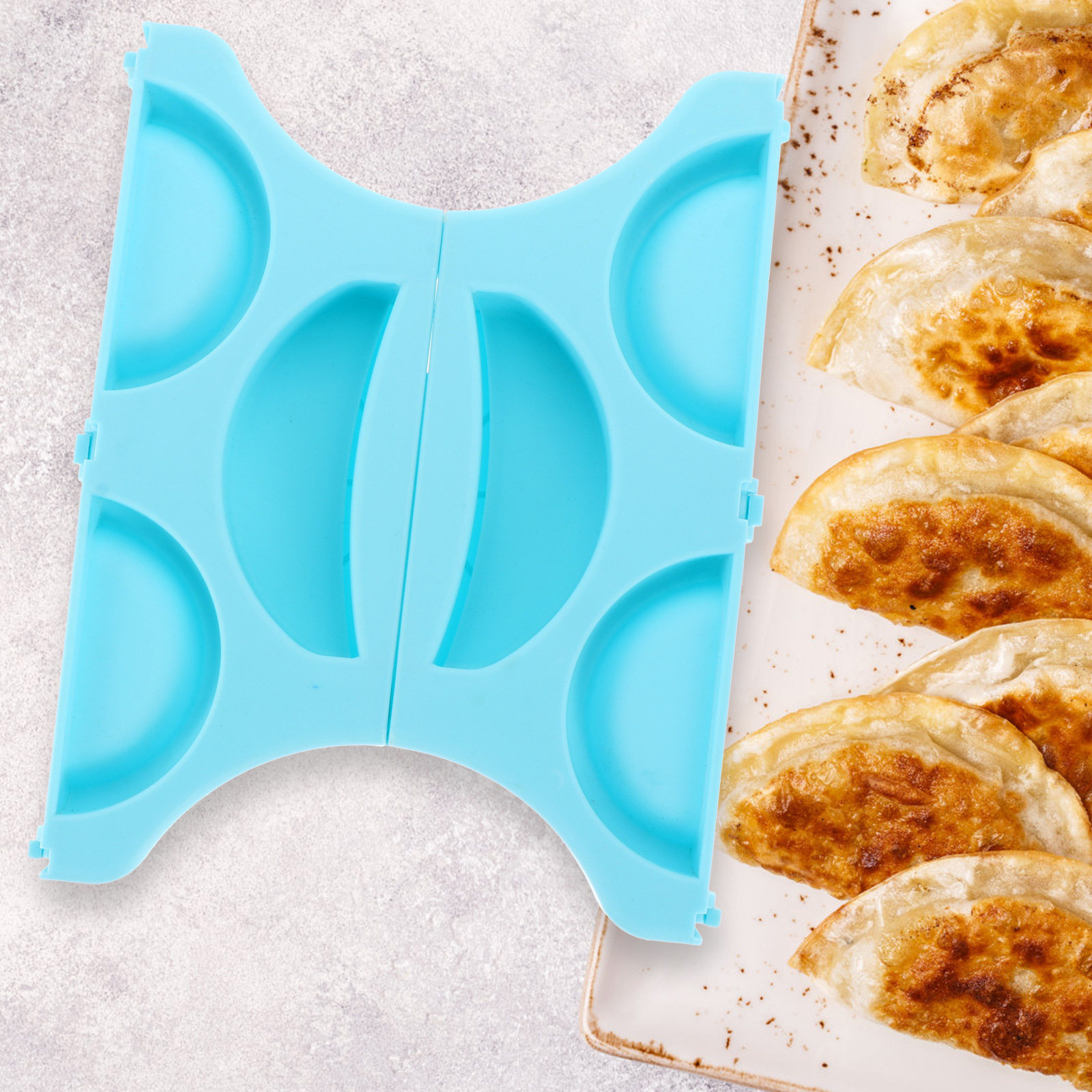 Potsticker Mold - Professional Dumpling Maker Mold Plastic Folding