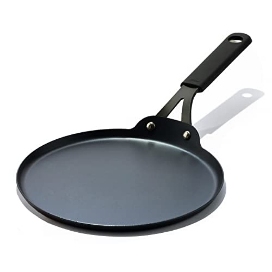 Crepe Pan Carbon - Obsidian Pre-Seasoned Carbon Steel 10