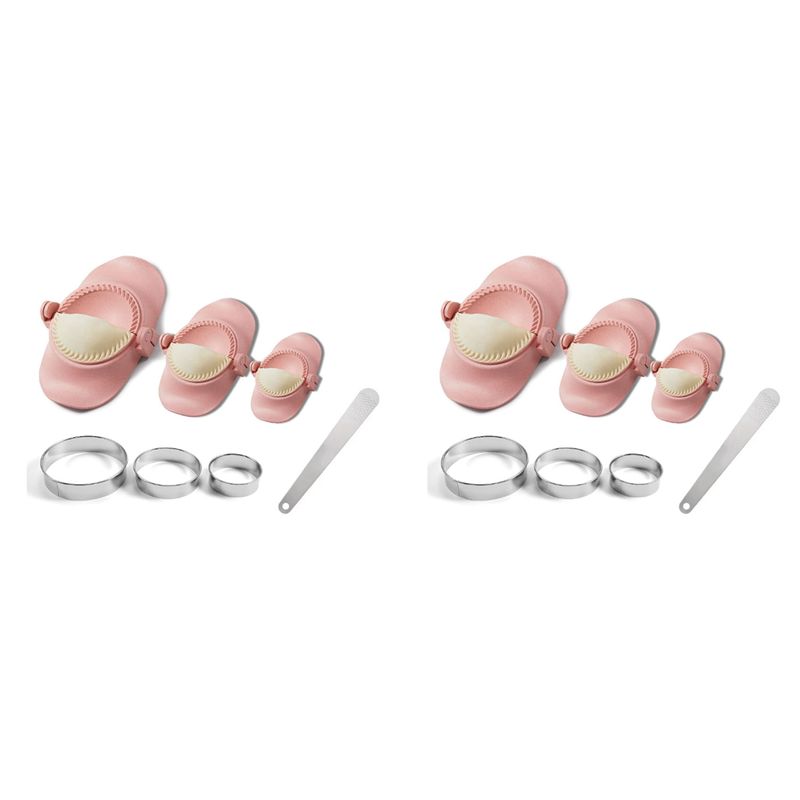 Dumpling Press Set - B62B-2X Dumpling Maker,Empanadas Press Mold Maker
