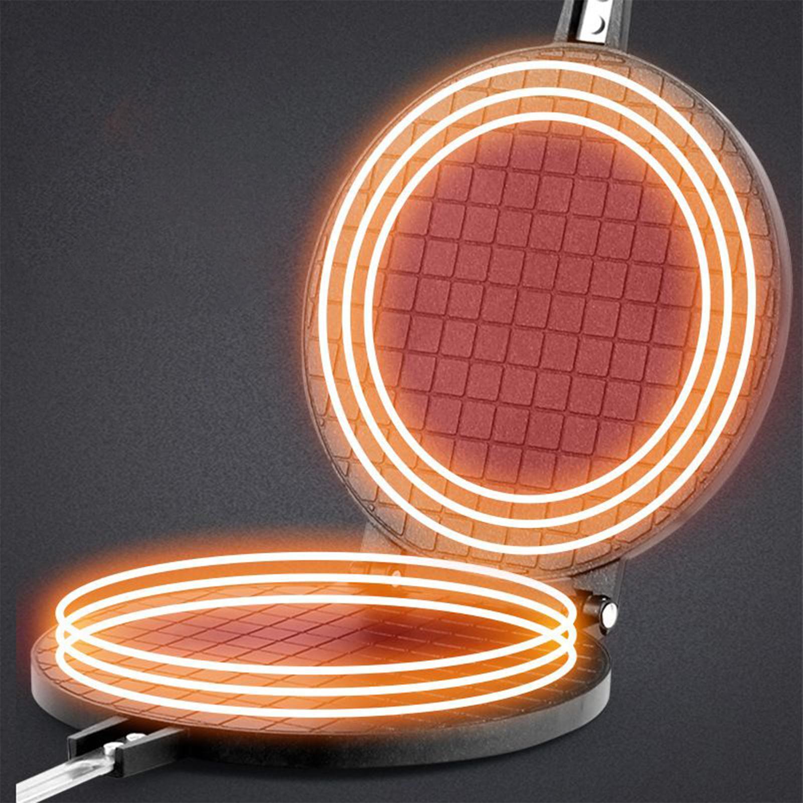 Crepe Pan Carbon - Ice Cream Cone Maker Checkered Nonstick