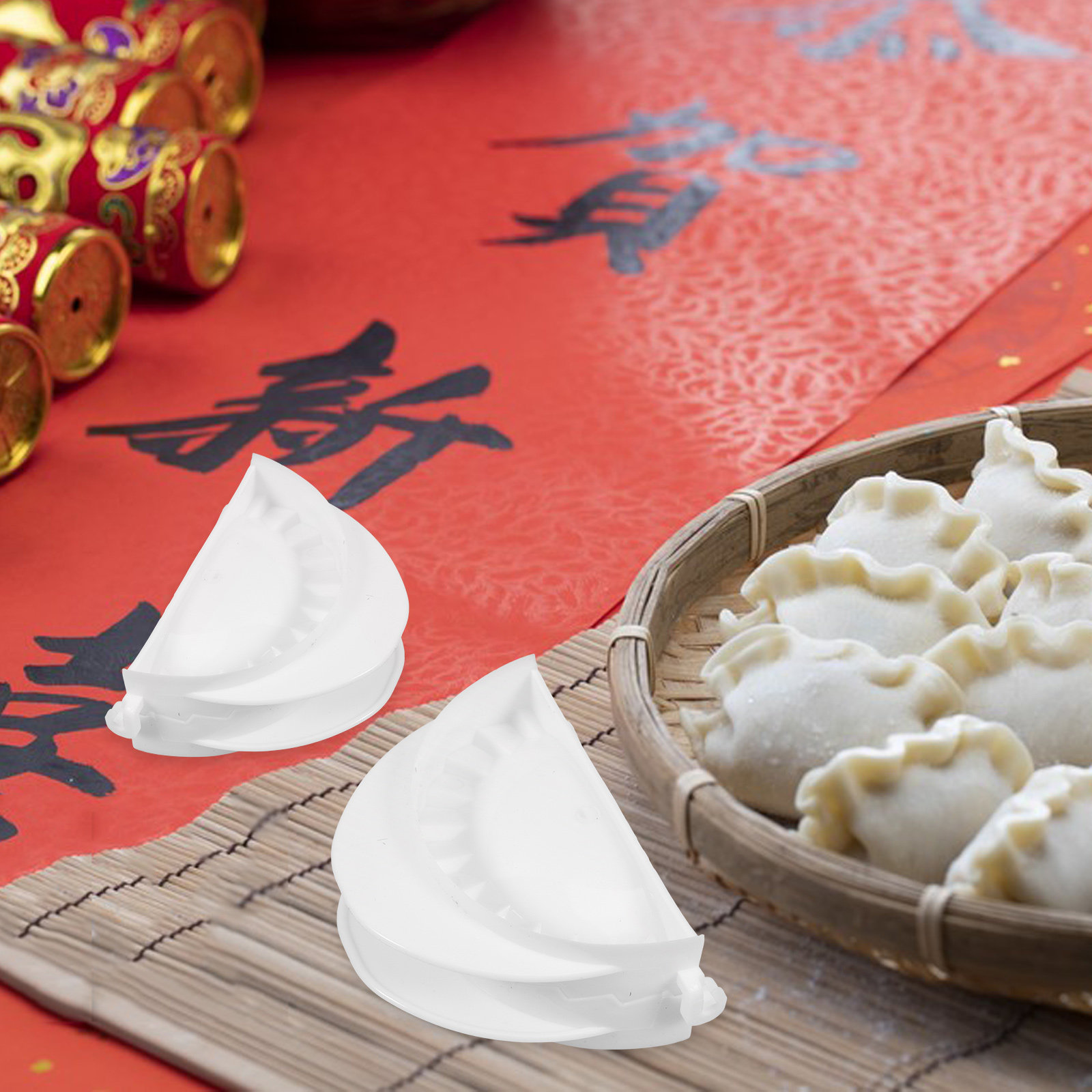 4Pcs Dumpling Maker Set Manual - Dumpling Press Set review and price