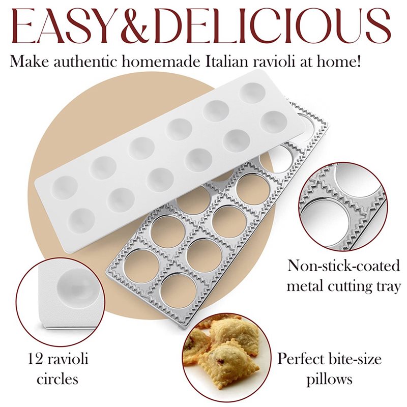 N04R 2X Ravioli Maker Press Mo - Potsticker Mold review and price