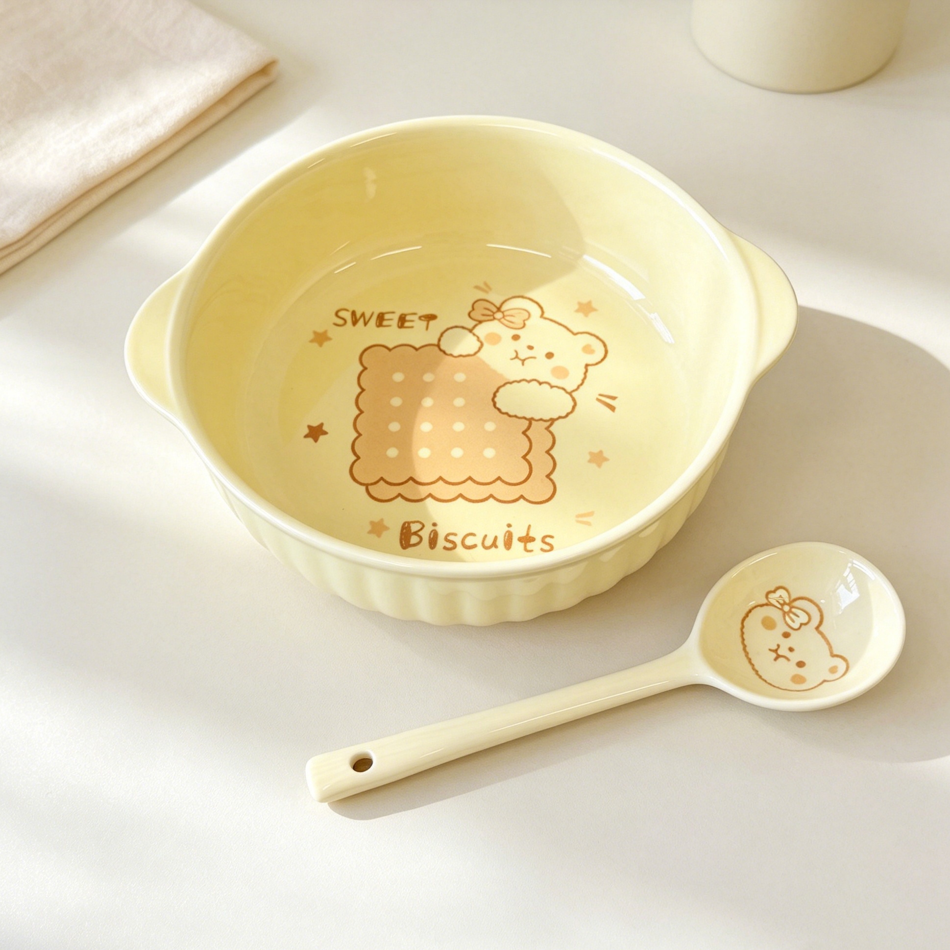 7.5 Inch Cute Cartoon Bear Rab - Dim Sum Basket review and price