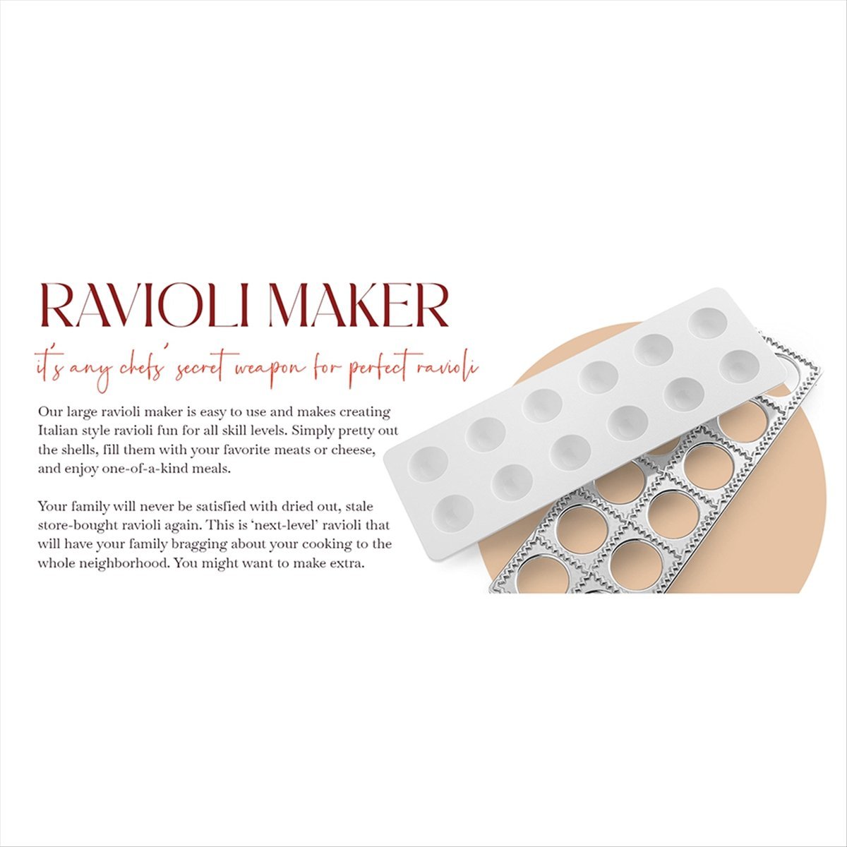 AB09 Ravioli Maker Mold Potsti - Potsticker Mold review and price