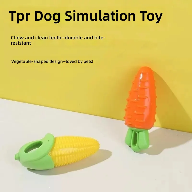 2026 TPR Dog Toy Carrot Corn S - Corn Dog Stick review and price