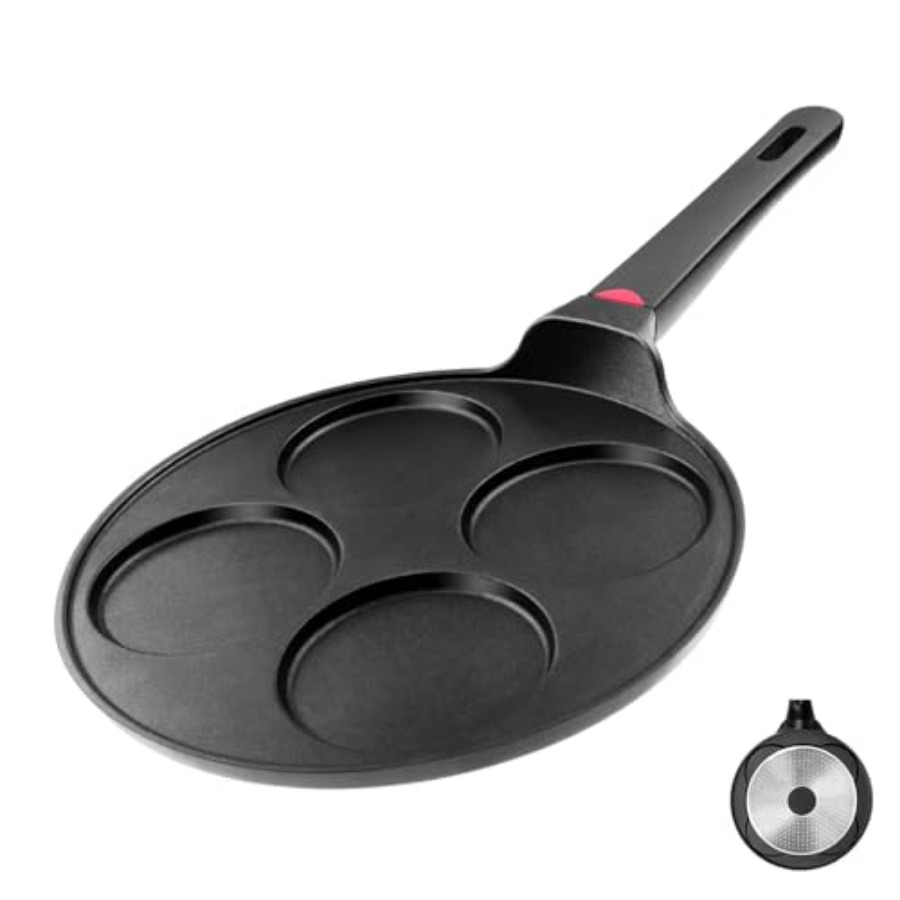 Pancake Pan Nonstick-Suitable  - Mini Pancake Griddle review and price