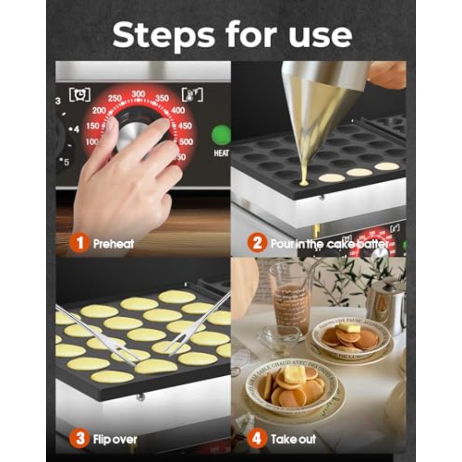Commercial 110V Mini Pancake M - Mini Pancake Griddle review and price