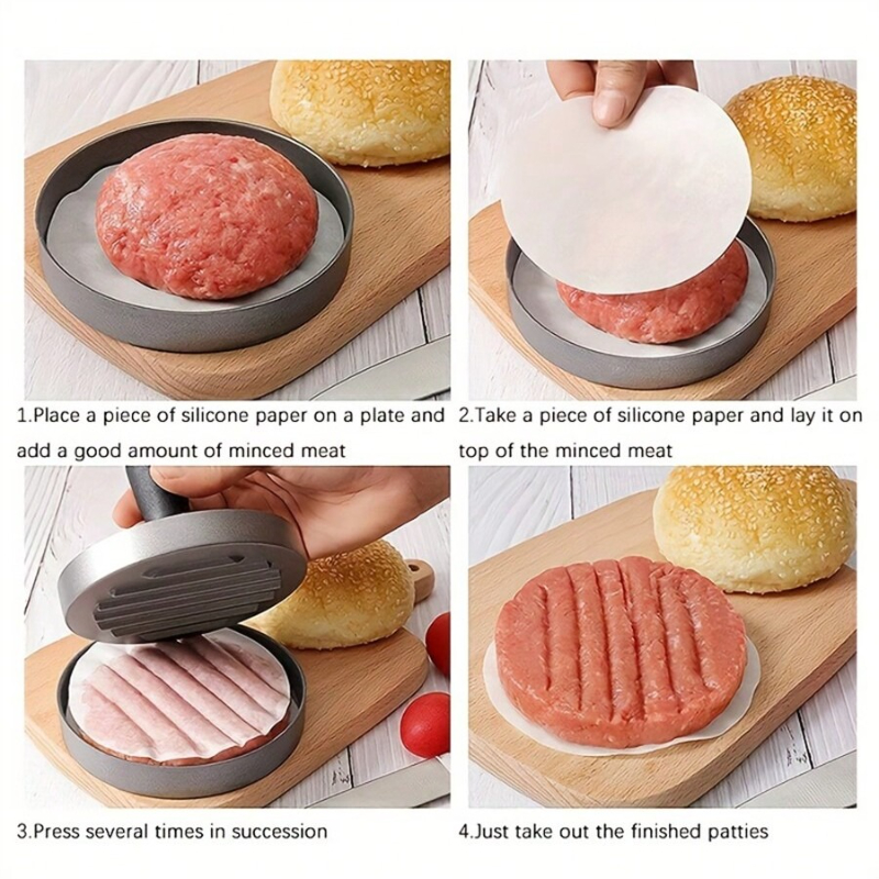 2PC Stainless Steel Meat Ball  - Hot Dog Press review and price