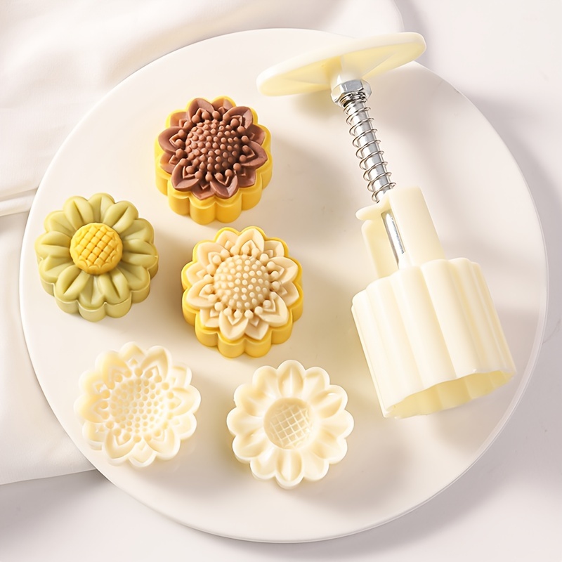 Sunflower Flowers Moon Cake Mo - Bunny Cake Mold review and price