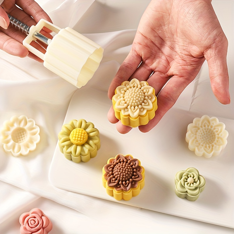 Sunflower Flowers Moon Cake Mo - Bunny Cake Mold review and price