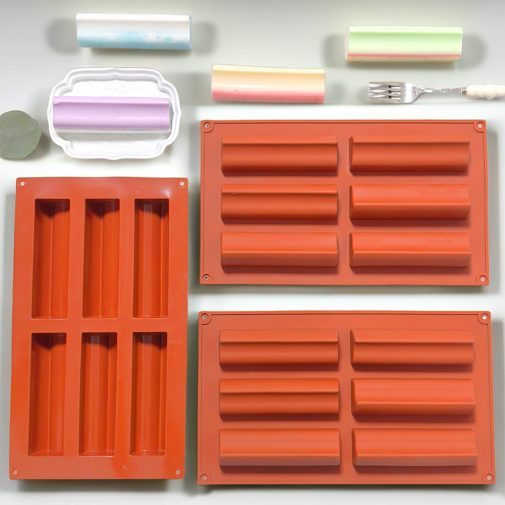 6-cavity groove tube cake tray - Donut Mold Silicone review and price