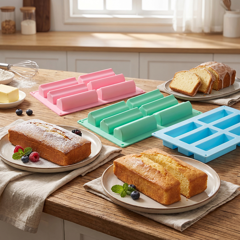 6-cavity groove tube cake tray - Donut Mold Silicone review and price