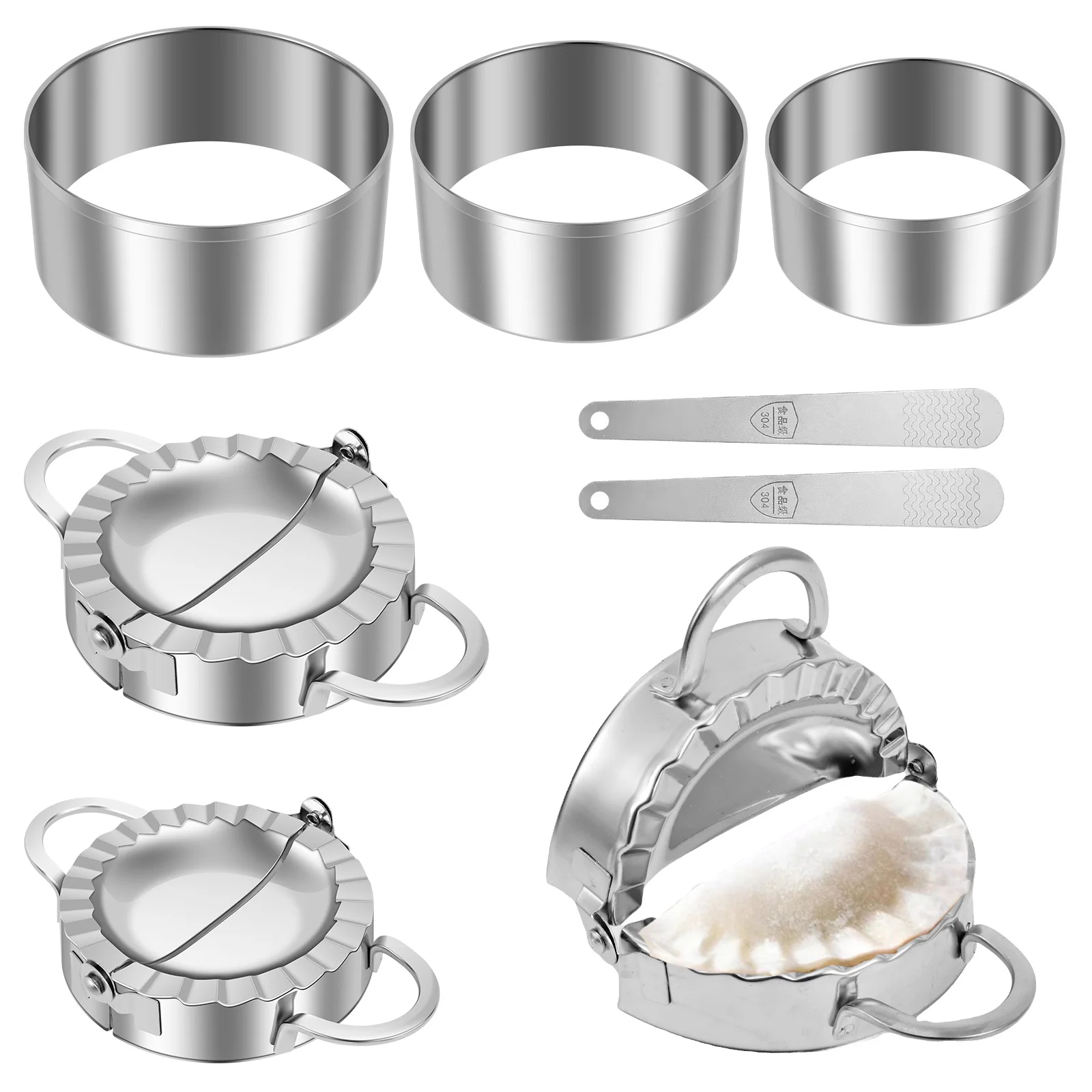 Stainless Steel Dumpling Maker - Dumpling Press Set review and price