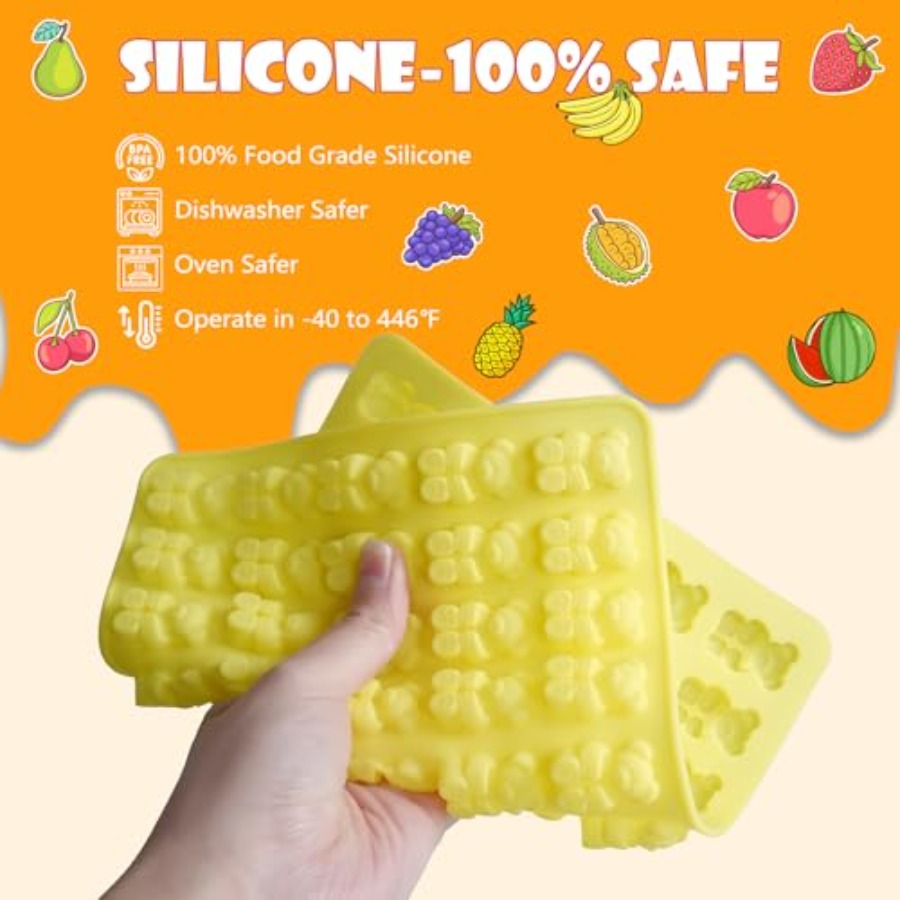 Gummy Bear Molds Silicone 37PC - Donut Mold Silicone review and price