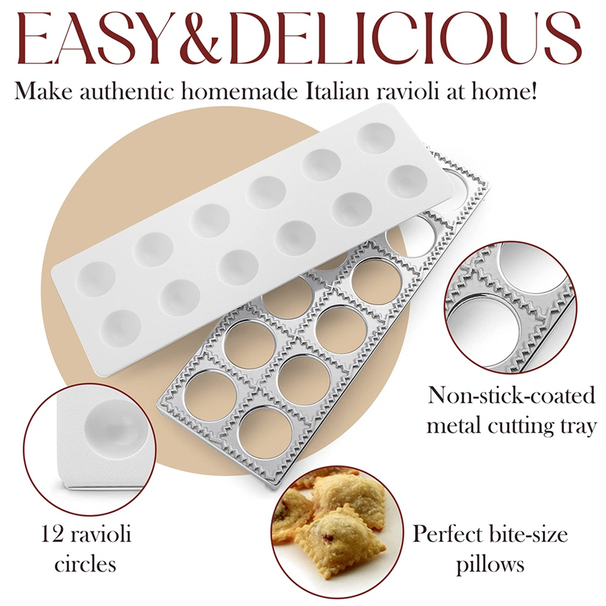【New User-Coupon!】Ravioli Make - Potsticker Mold review and price