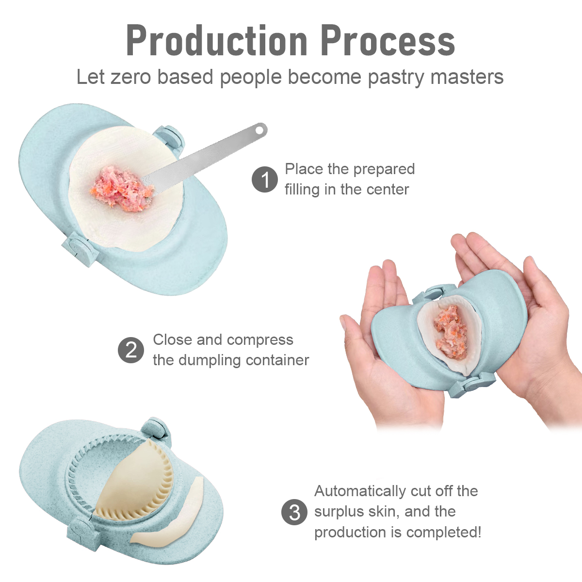 7Pcs DIY Dumpling Press Mold K - Dumpling Press Set review and price