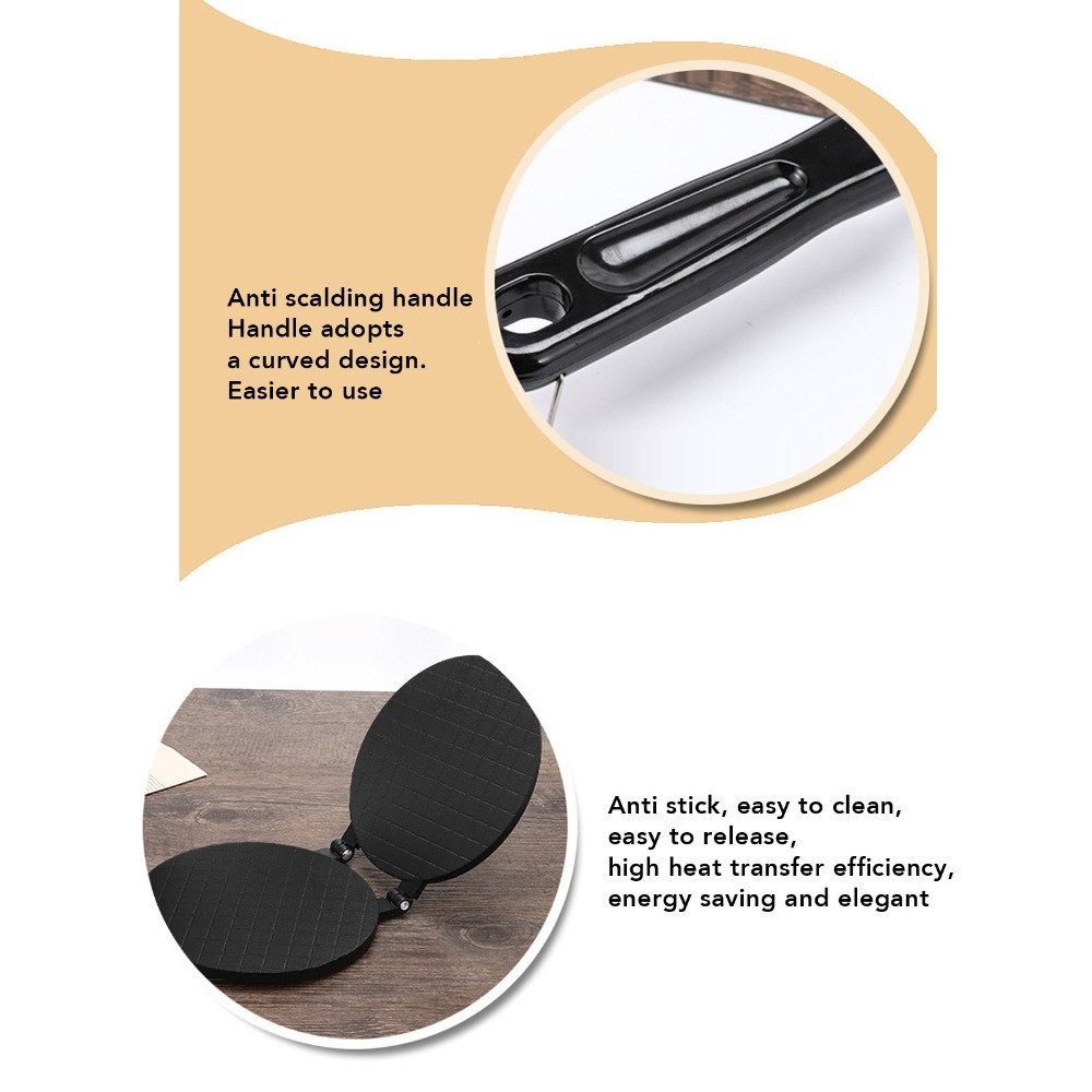 Non Stick Egg Roll Press Alumi - Egg Waffle Pan review and price