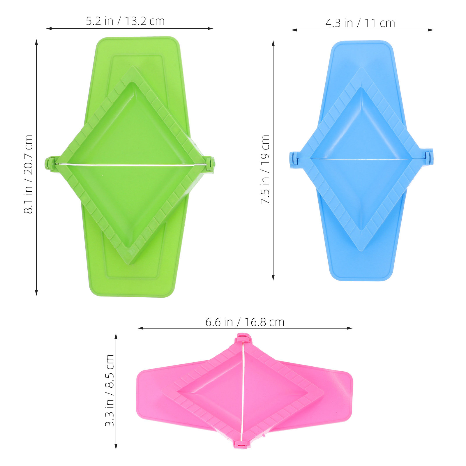 3Pcs Portable Dumpling Presser - Potsticker Mold review and price
