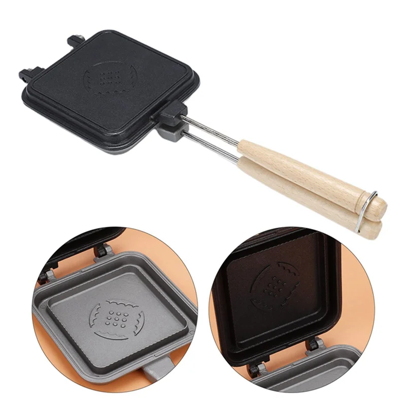 Non-Stick Double-Sided Chinese - Egg Waffle Pan review and price