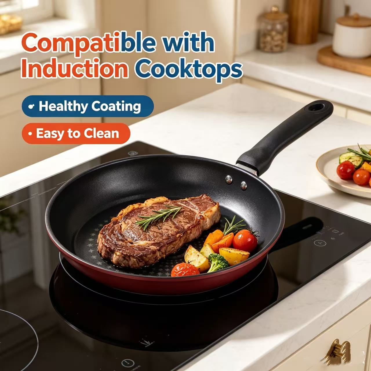 Premium Granite Non Stick Fryi - Cast Iron Corn review and price