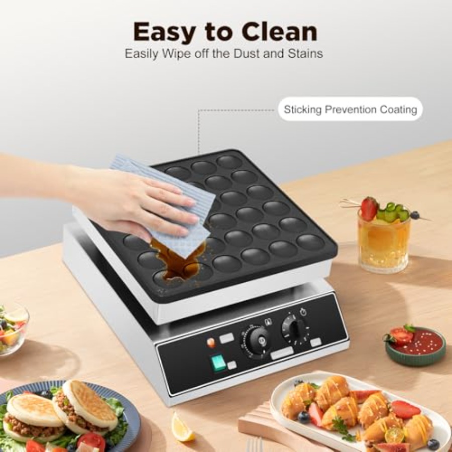 Electric Mini Pancakes Maker 1 - Mini Pancake Griddle review and price