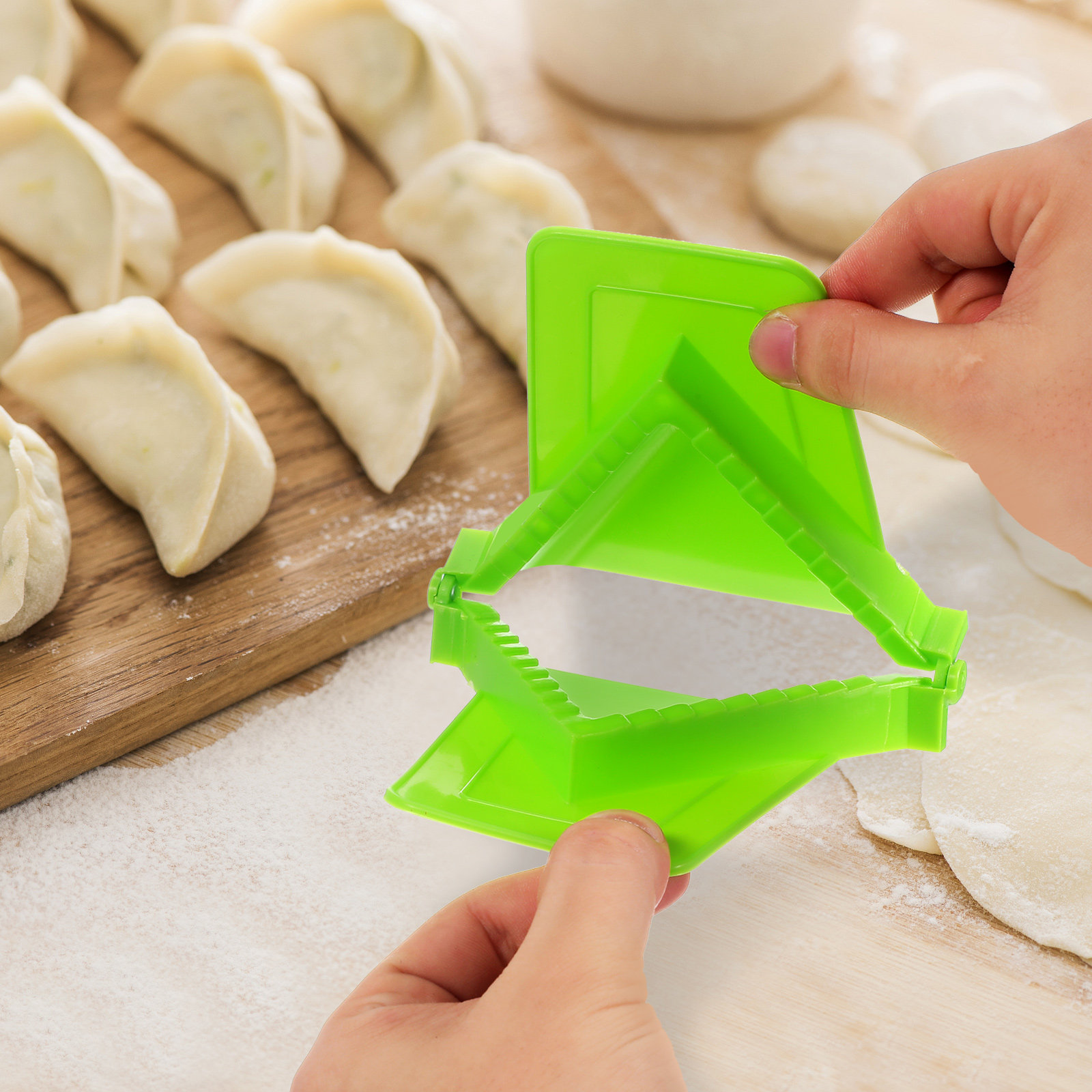 3Pcs Manual Dumpling Maker Pla - Dumpling Press Set review and price