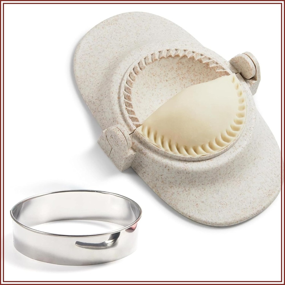 Dumpling Maker Set with Dough  - Dumpling Press Set review and price