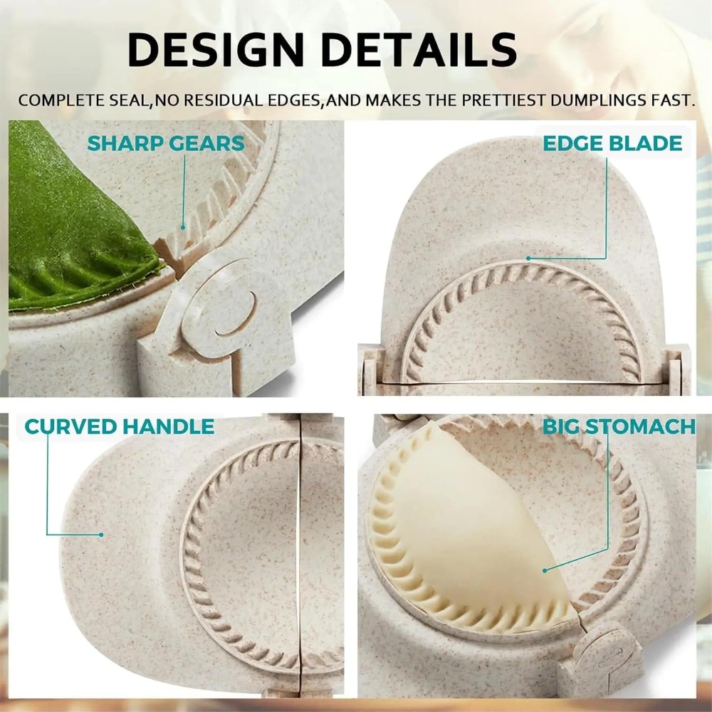 Dumpling Maker Set with Dough  - Dumpling Press Set review and price