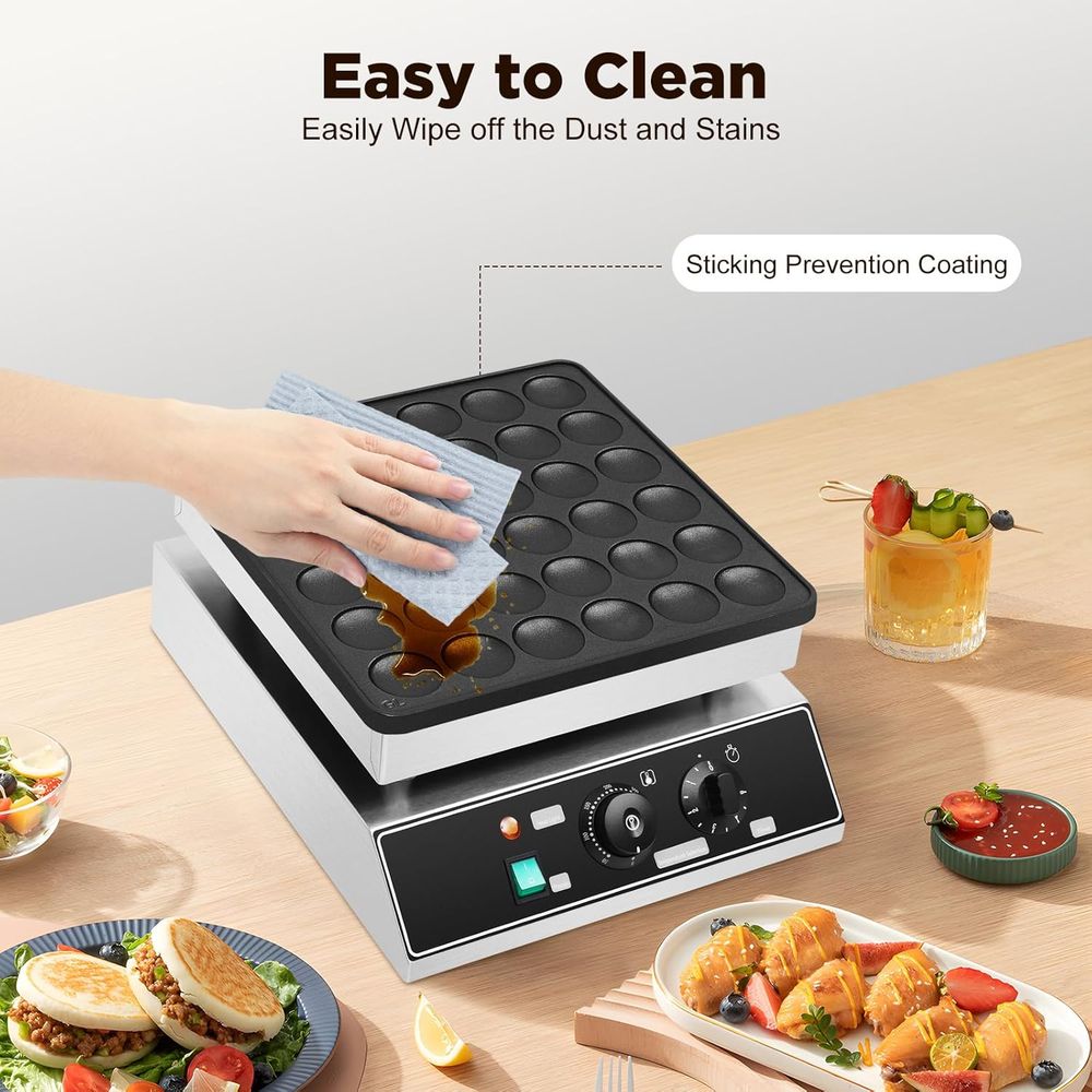 36 Holes Electric Mini Pancake - Mini Pancake Griddle review and price