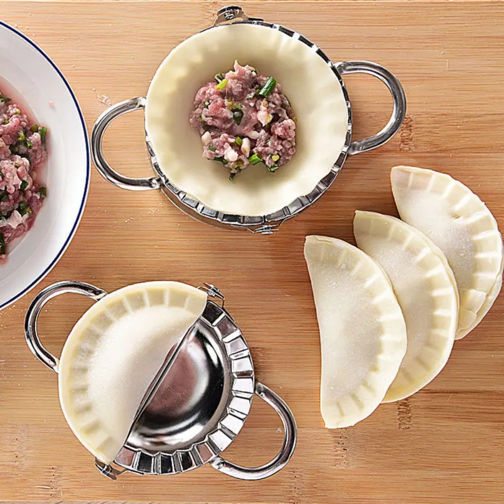 Stainless Steel Dumpling Maker - Dumpling Press Set review and price