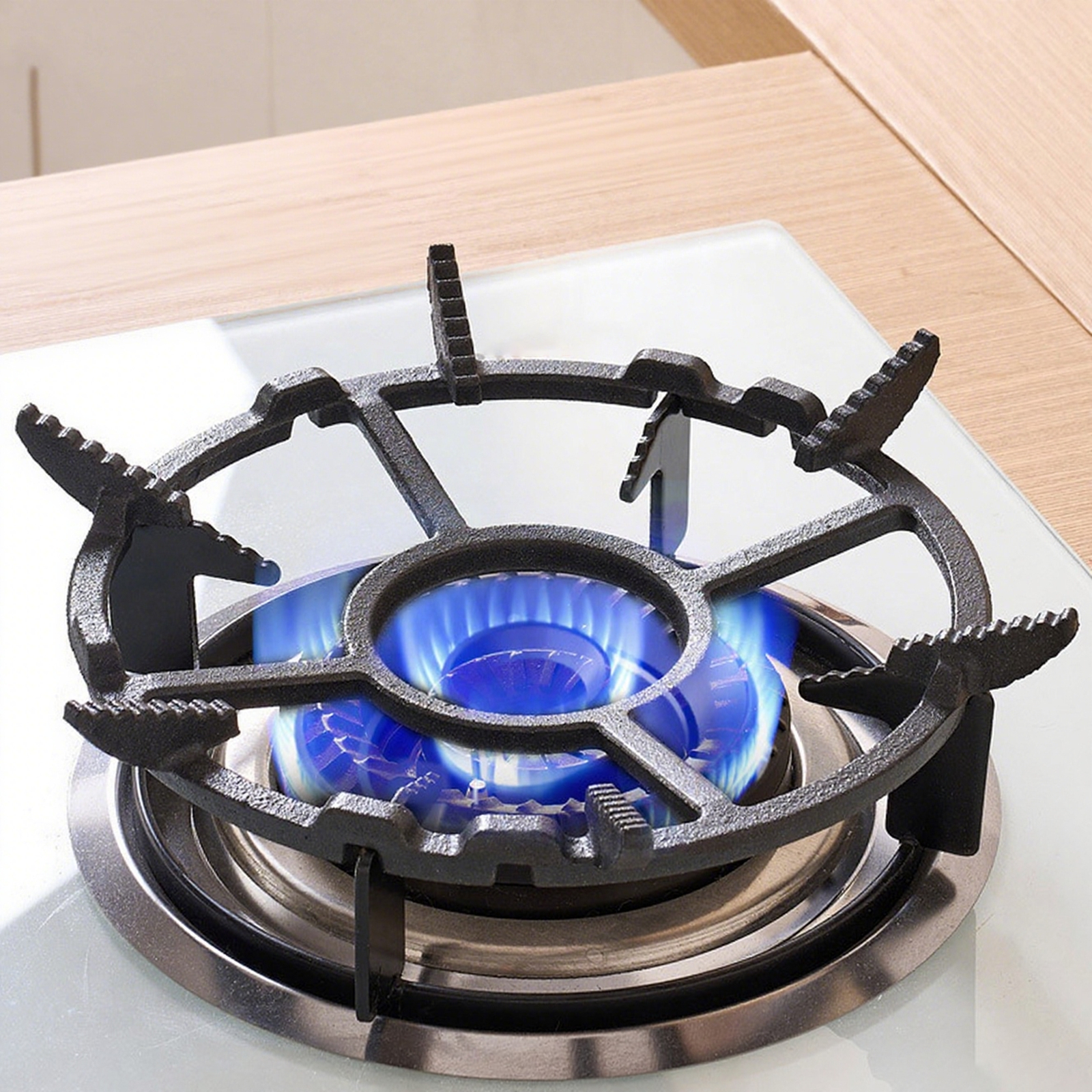 Cast Iron Wok Support Pot Rack - Cast Iron Corn review and price