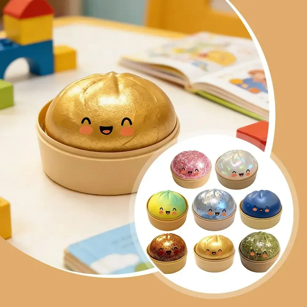 Metallic Glitter Bao Bun Slow  - Bao Steamer Bamboo review and price
